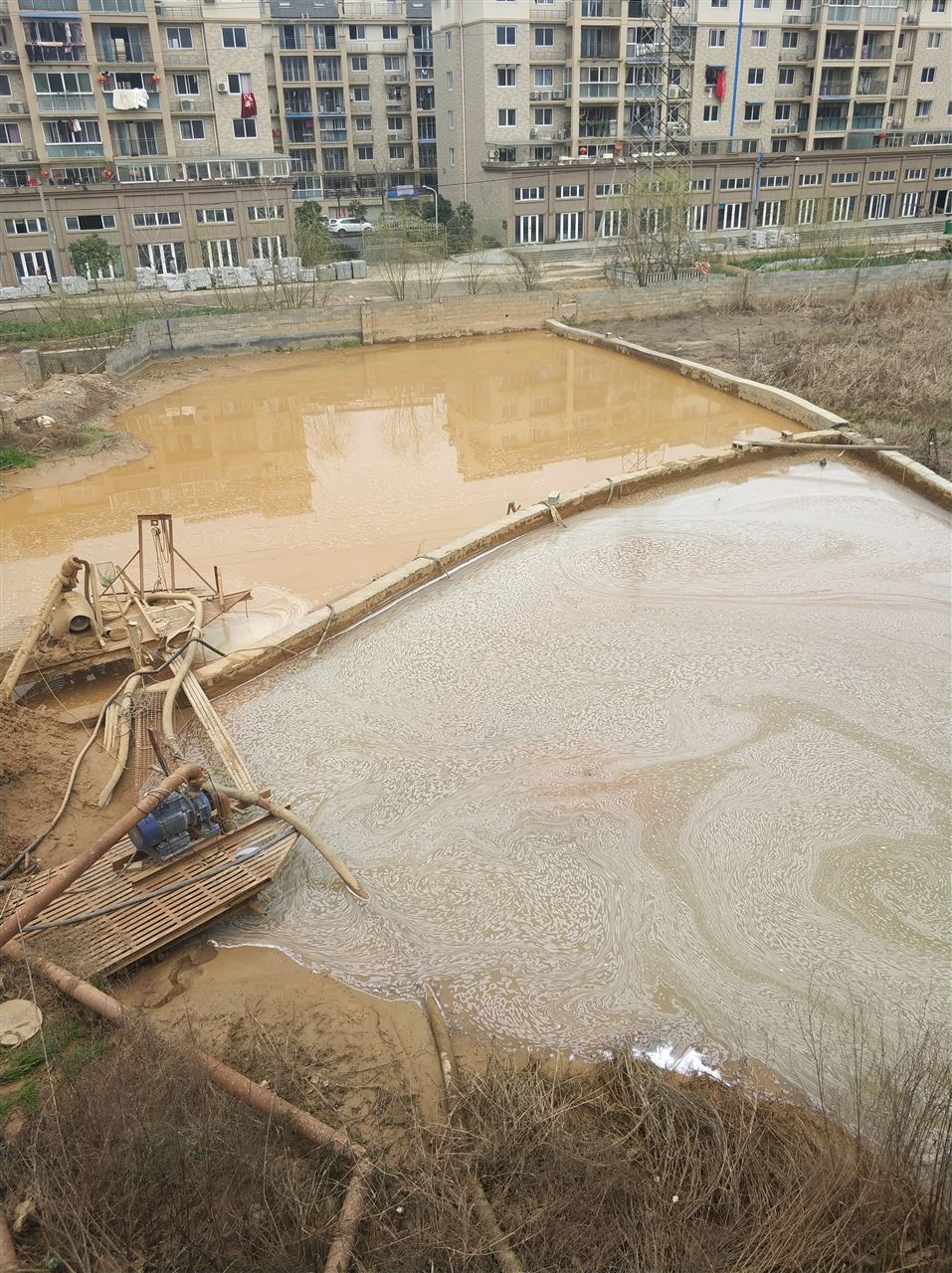 江都沉淀池淤泥清理-厂区废水池淤泥清淤
