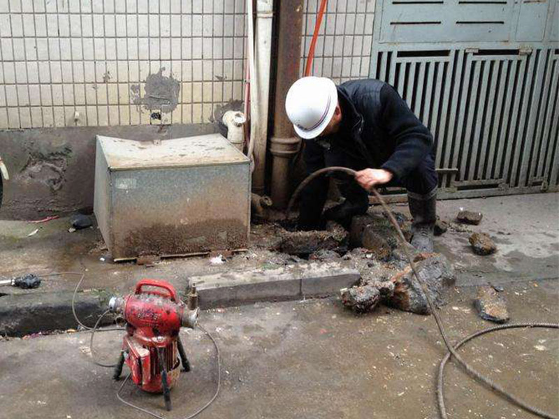 江都疏通下水道-洗菜池疏通